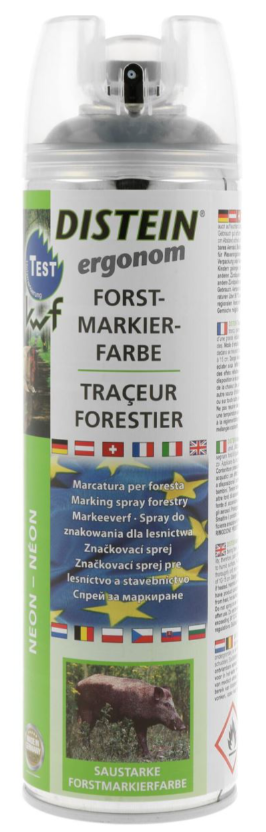 DISTEIN Spray marcaj forestier negru - 500mlcod