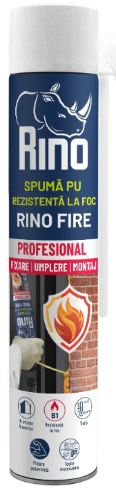 Rino Fire Spuma Rezistenta La Foc PAI750ML