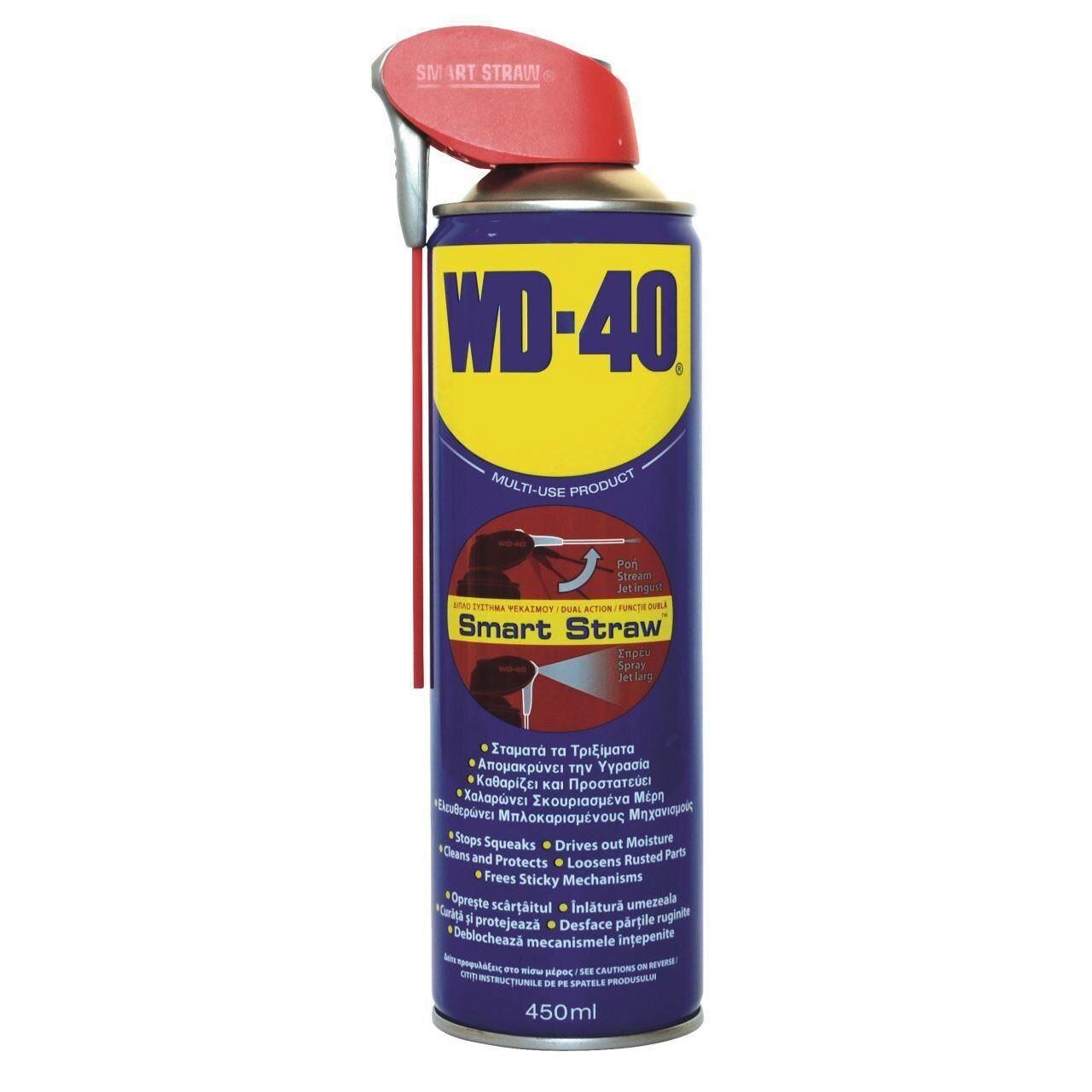 WD-40 lubrifiant multifunct. Smart Straw 450ml