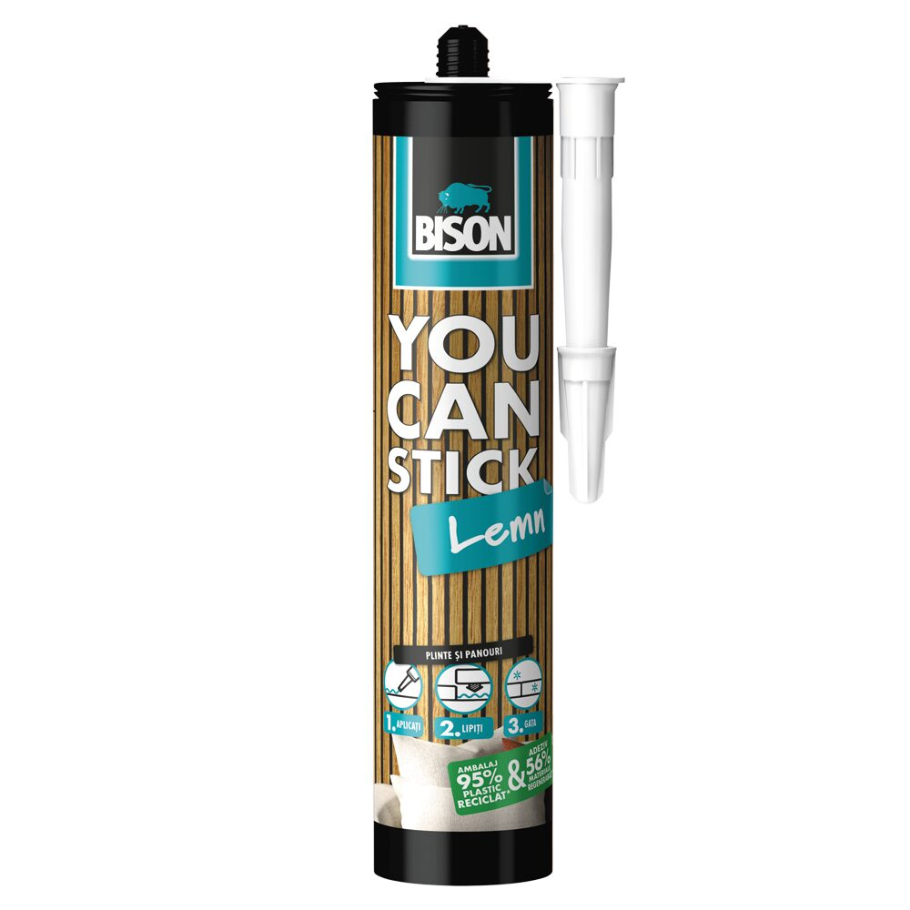 Adeziv Premium pentru lemn BISON You Can Stick