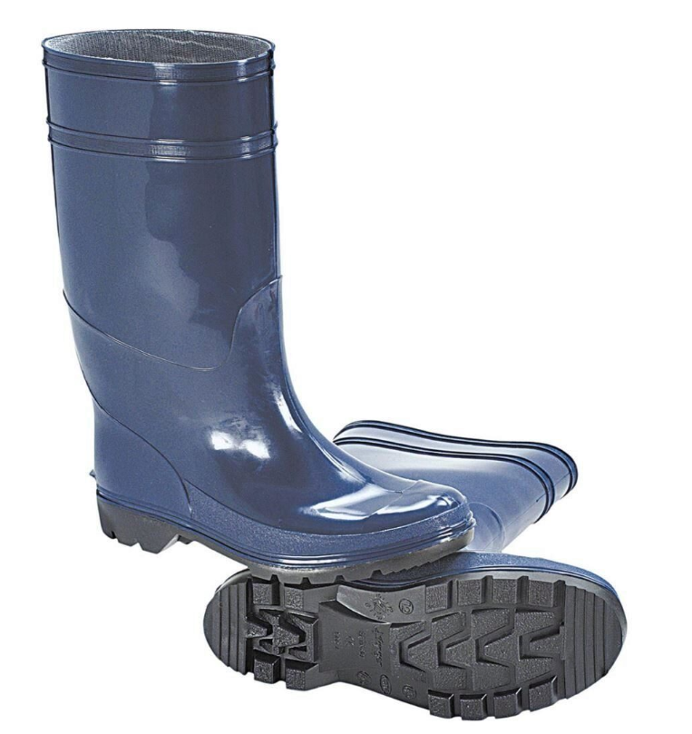 Cizme PVC apa-noroi albastre - mar. 38-39