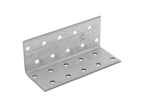 Coltar perforat pentru lemn zincat 40x40x100x2,0 mm KM14-4114 Domax