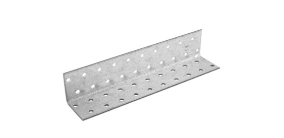 Coltar perforat pentru lemn zincat 40x40x200x2,0 mm KM15-4115 Domax