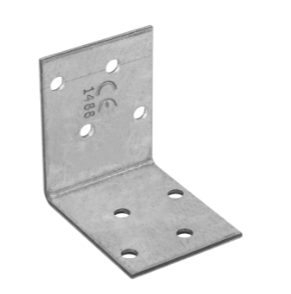 Coltar perforat pentru lemn zincat 50x50x40x2,0 mm KM17-4117 Domax