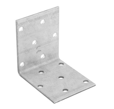 Coltar perforat pentru lemn zincat 60x60x50x2,0 mm KM18-4118 Domax