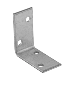 Coltar perforat pentru lemn zincat 40x40x20x2,0 mm KM0-4100 Domax