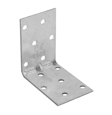 Coltar perforat ranforsat pentru lemn zincat 60x60x40x1,5 mm KMP4-4134 Domax