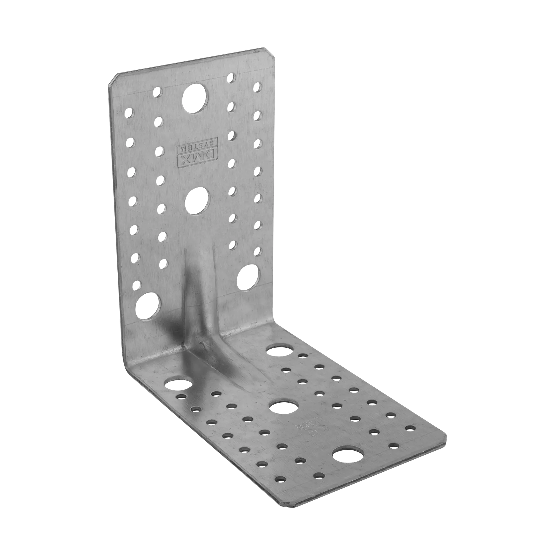 Coltar perforat ranforsat pentru lemn zincat 145x145x90x2,5 mm KP7-4027 Domax