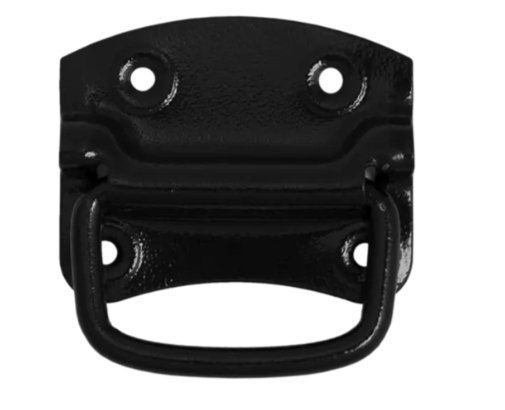 Maner pentru cufar negru 90x70 mm US90C-88313 Domax