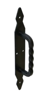 Maner decorativ negru 130 mm UZR130C-79972 Domax