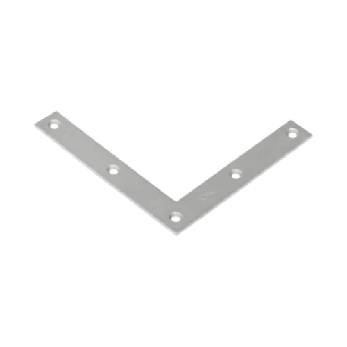 Coltar plat pentru constructii din lemn zincat 100x100x15x2,0 mm NA100-448771 Domax