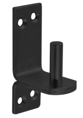 Pivot pentru balama 10 mm / 25 mm negru C10/25C-83022 Domax