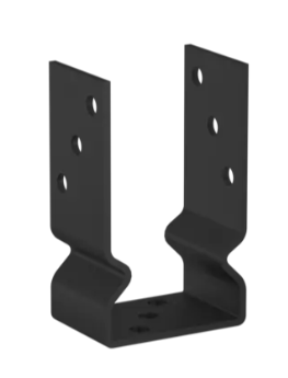 Suport stalp tip U negru 101x150x60x4,0 mm PSOZ100C-49411002 Domax