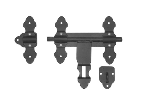 Zavor pentru poarta cu sarcina grea negru WCZ250C-86522 Domax