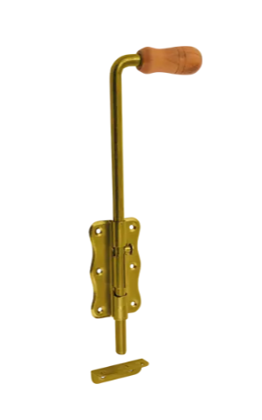 Zavor cu tija cilindrica zincat 240x60x2,0 mm WRG240-8632 Domax