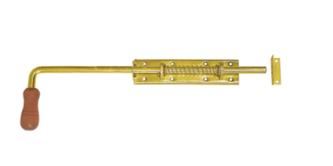 Zavor cu arc si maner din lemn 150x50 mm WSP150-8620 Domax