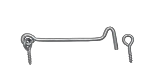 Ochi de blocare cu carlig zincat 120 mm ZHK120-8874 Domax