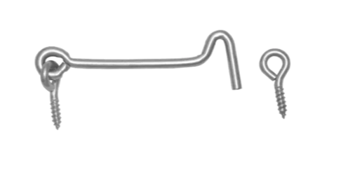 Ochi de blocare cu carlig zincat 100 mm ZHK100-8873 Domax