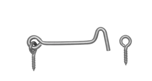 Ochi de blocare cu carlig zincat 60 mm ZHK60-8871 Domax