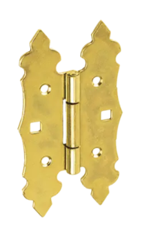 Balama decorativa pentru poarta galbena 130x70x2,0 mm ZOK130-7945206 Domax