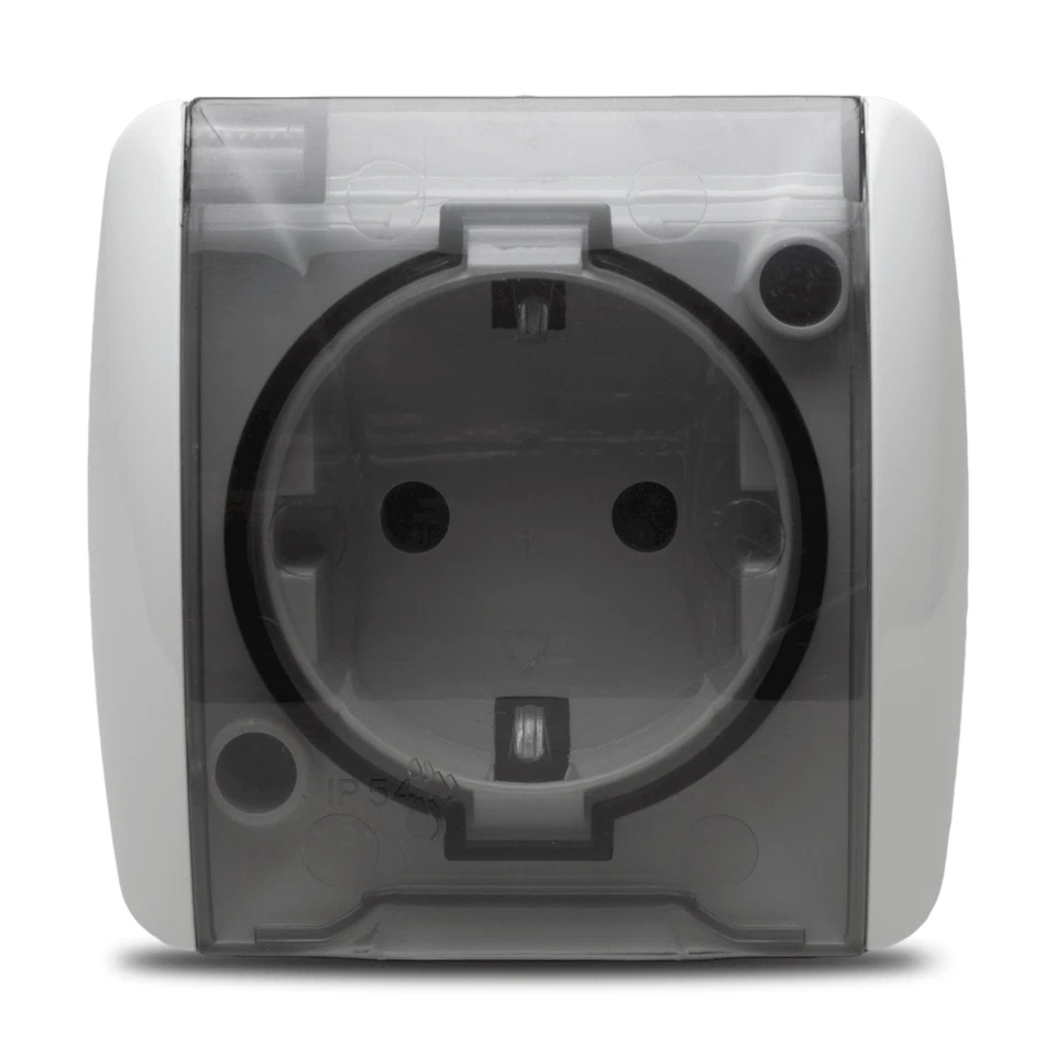 Eva-priza cu CP cu Capac Pt(ip54)
