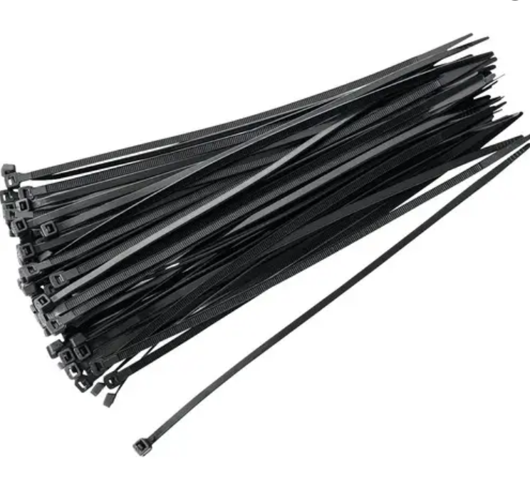 Coliere plastic strangere, zimtate, negre, 3.6X140MM INDEX (100Buc)