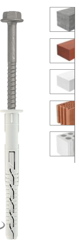 Diblu premium de fixare cu holsurub, cap hexagonal M10x230mm, Klimas Wkret-met