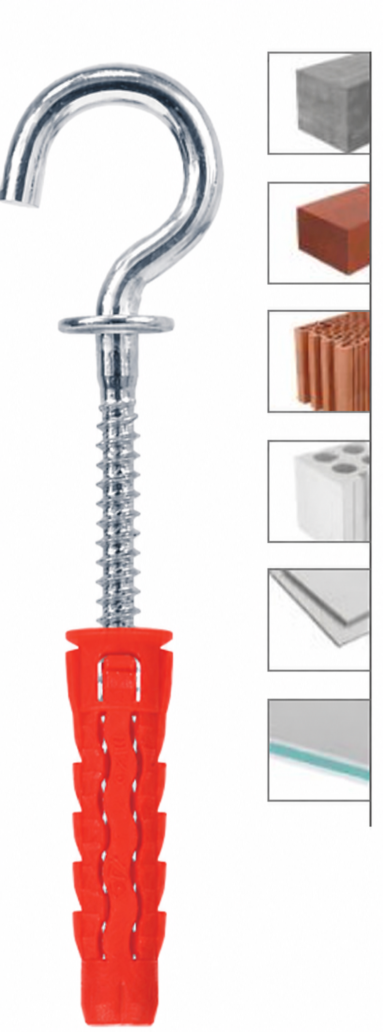 Diblu Universal cu Surub Carlig, TIP C, 8X40/ 4.5X83, Klimas Wkret-met