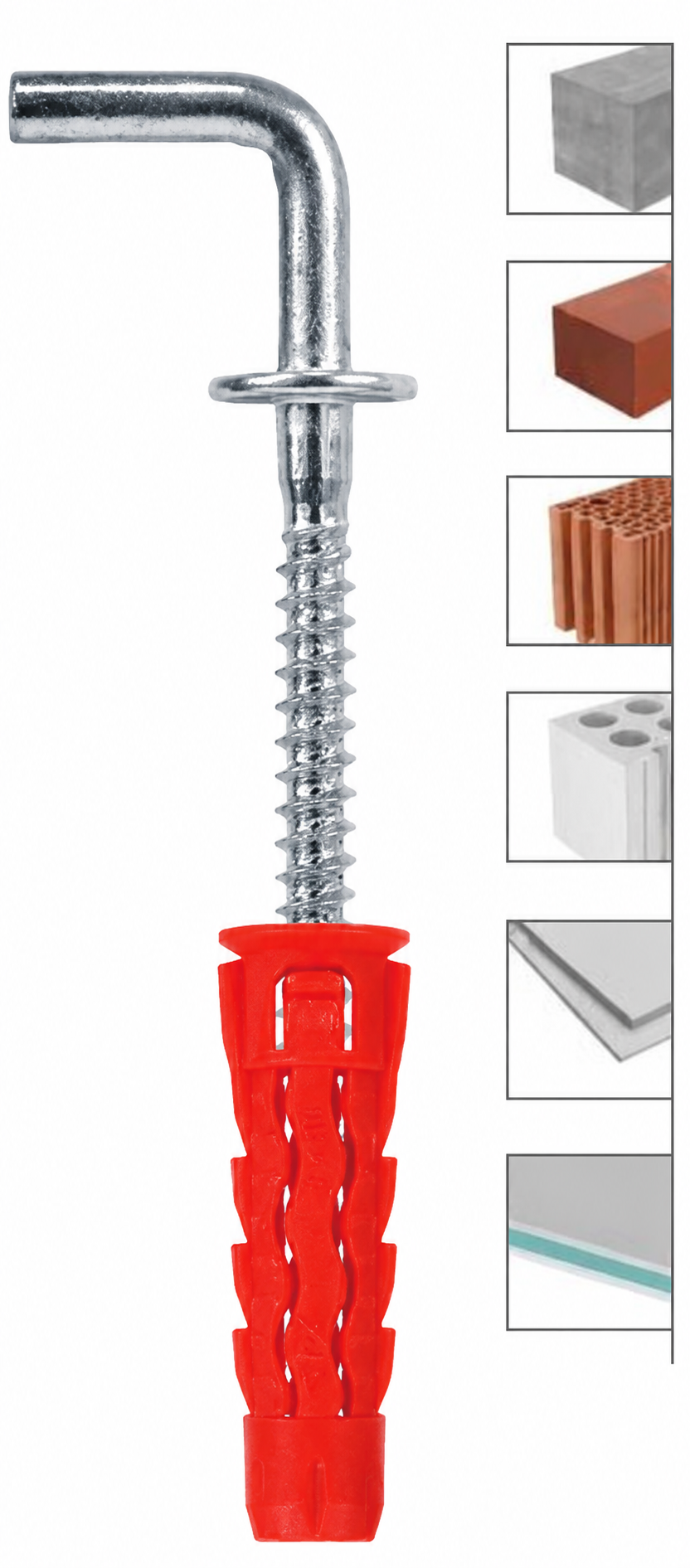 Diblu Universal cu Surub Ochi, TIP O, 8X40/ 4.5X65, Klimas Wkret-met