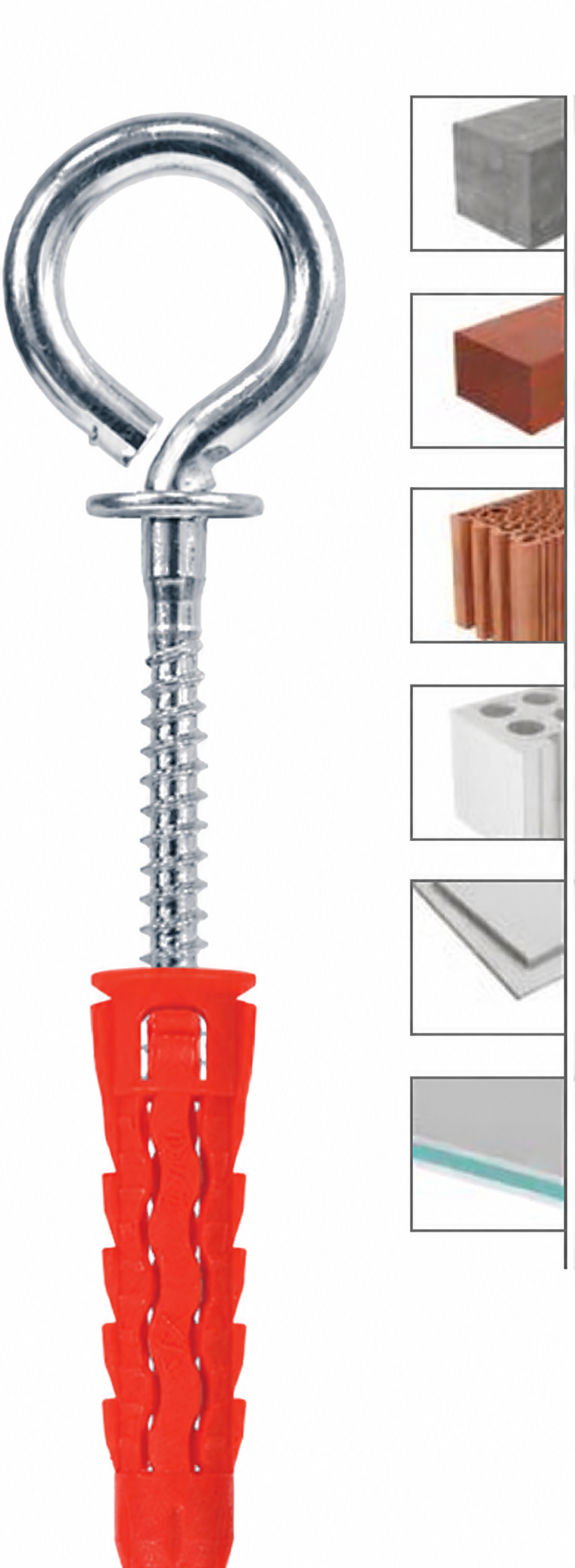 Diblu Universal cu Surub Ochi, TIP O, 8X40/ 4.5X85, Klimas Wkret-met
