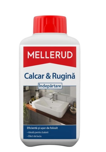 Solutie indepartare calcar & rugina Mellerud, 500ml