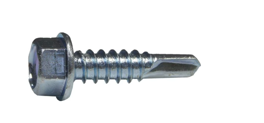 Surub Autoforant cu Cap Hexagonal, zincat, 4.8X50mm