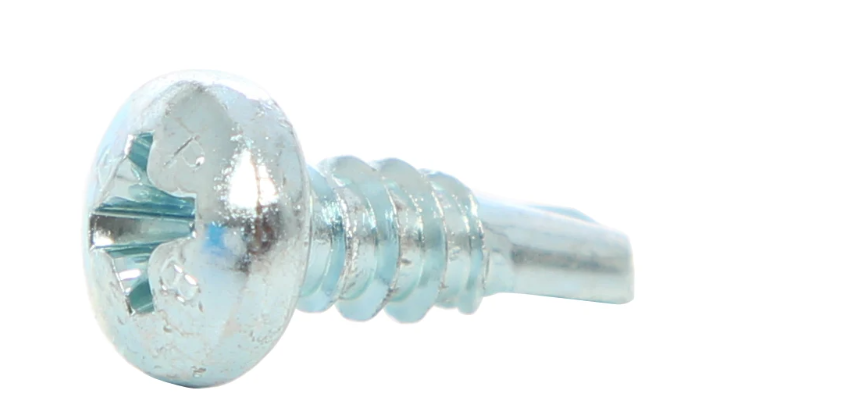 Surub autoforant (purici) cu cap bombat DUPLIFIX 3.5 9.5 mm, zincat