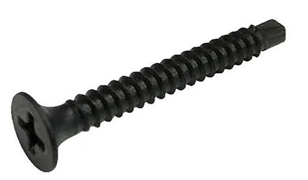 Surub autoforant pentru gips-carton pe profile metalice DUPLIFIX 3.5 25 mm, fosfatat