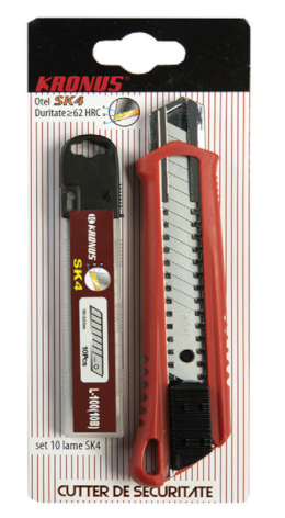 Cutter KRONUS 160 mm cu set 10 lame C61