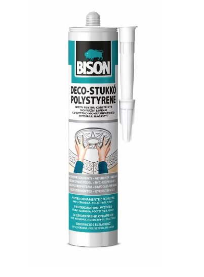 BISON Deco-Stukko adeziv pentru polistiren 470g