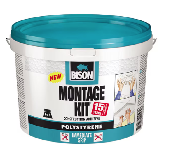 BISON Montagekit adeziv pentru polistiren 4kg