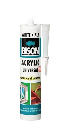 BISON Acrylic alb 300ml
