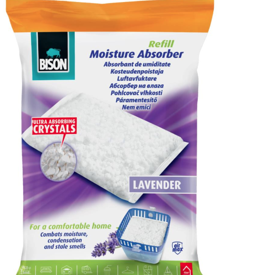 BISON Airmax rezerva absorbant umiditate lavanda450g