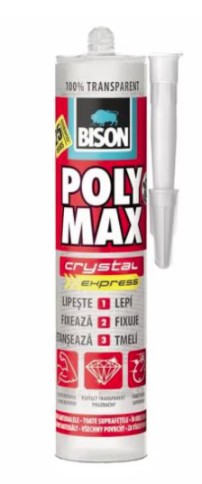 BISON Poly Max Cristal Express transparent MSpolimer 300g