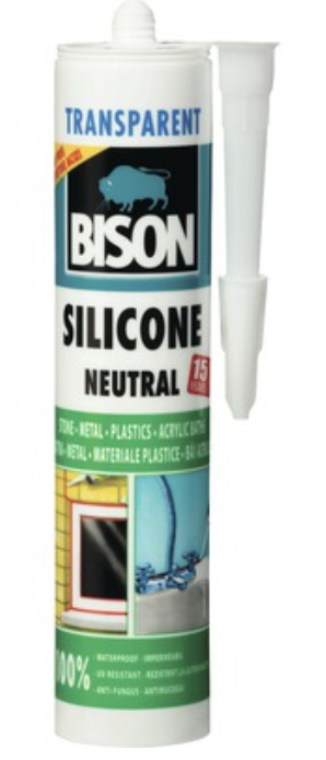 BISON Silicon neutral transparent 280ml