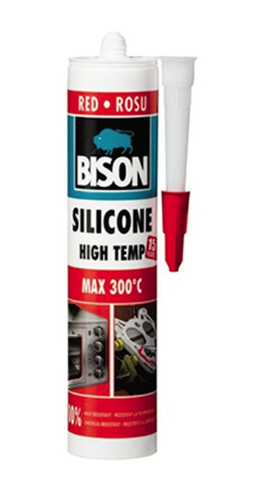 BISON Silicon rosu pentru temperatura (300grade) 280ml