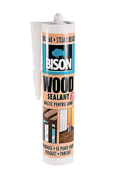 BISON Wood Sealant mastic pentru lemn stejardeschis 300ml