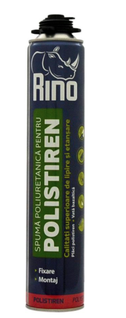 RINO Polistiren Spuma PU pistol 750ml