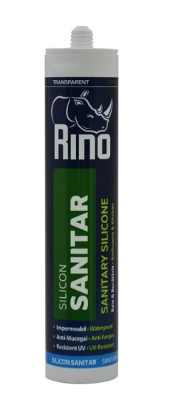 RINO Silicon sanitar transparent 280ml H3778