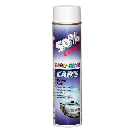 DUPLICOLOR Cars alb lucios - 600ml