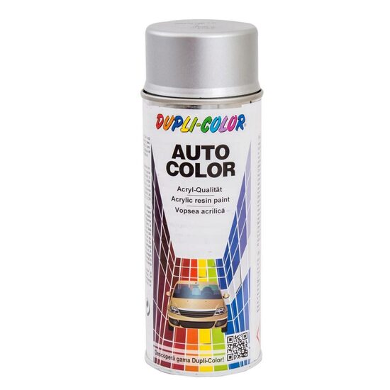 DUPLICOLOR Vopsea retus auto metalizata ArgintiuIridiu