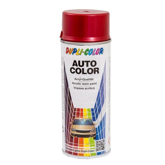DUPLICOLOR Vopsea retus auto metaliz. Rosu Coral