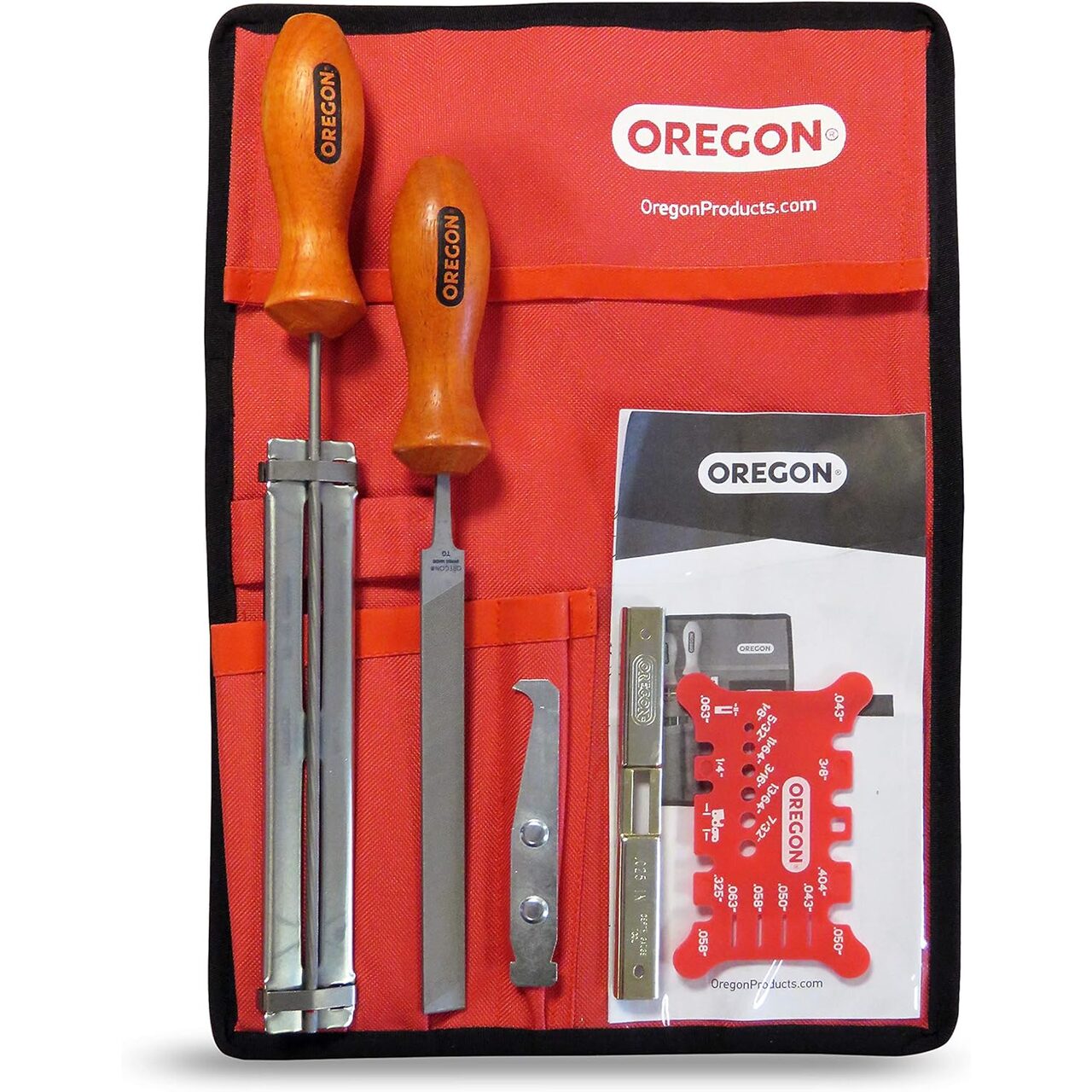 Kit întreținere lanț Oregon, cu pilă rotundă, 5.5 mm, 3/8 inch, 558551