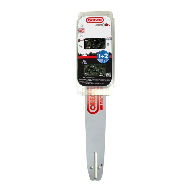 Set Șina Speedcut și 2 Lanțuri 95TX Speedcut, Oregon, 33 cm, 0.325 inch, 1.3 mm, 578707